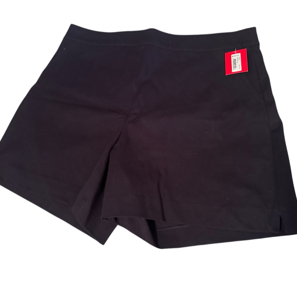 Spanx XL black pull on shorts